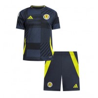 Maglia Calcio Scozia Prima Divisa Bambino Europei 2024 Manica Corta (+ pantaloncini)